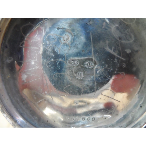 106 - Unmarked antique silver pocket watch