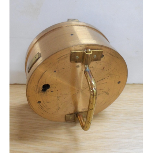 127 - EDWARDIAN DENT 'TELL TALE' CLOCK SECURITY TIME RECORDER NIGHT WATCHMAN with original carry case