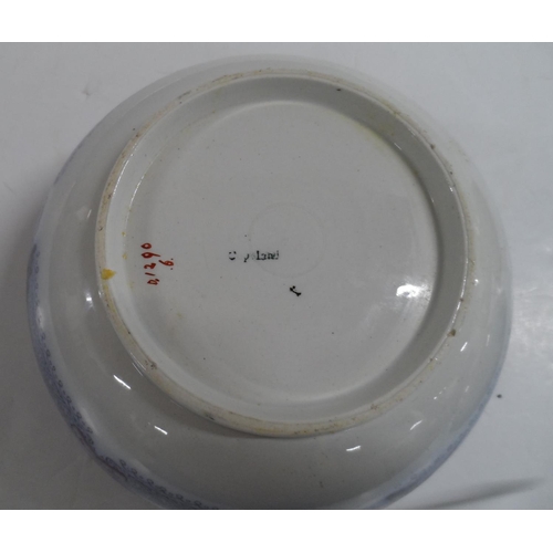 158 - Three old Oriental, unmarked bowls including a finely decorated floral example (3)