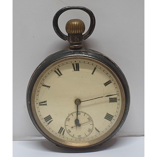 102 - Birmingham 1910 silver pocket watch