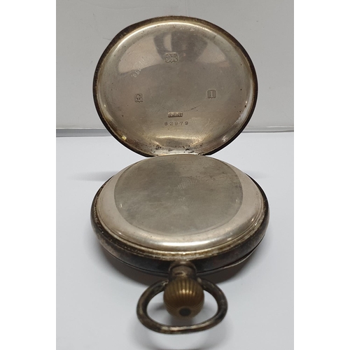 102 - Birmingham 1910 silver pocket watch