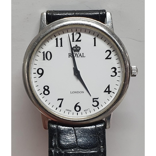 104 - Gianni Ricci watch together with a Royal London example and a E.P.N.S cigarette case (3)