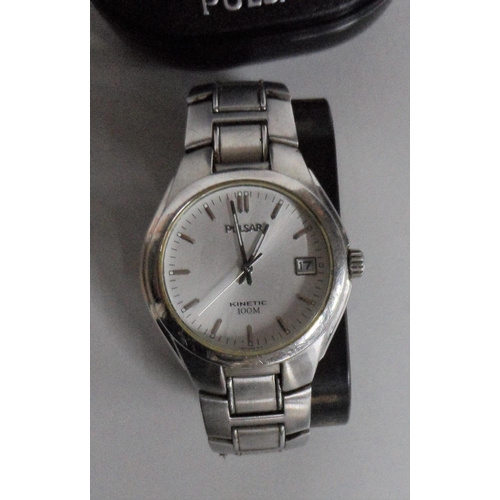 99 - Vintage gents cased Pulsar 