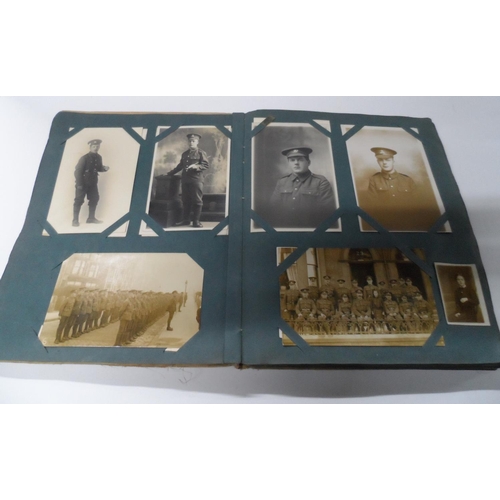 67 - Fine quality early 20thC Edwardian postcard and photo album