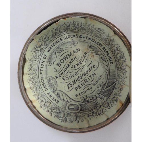 22 - Three antique British silver pocket watches (3)