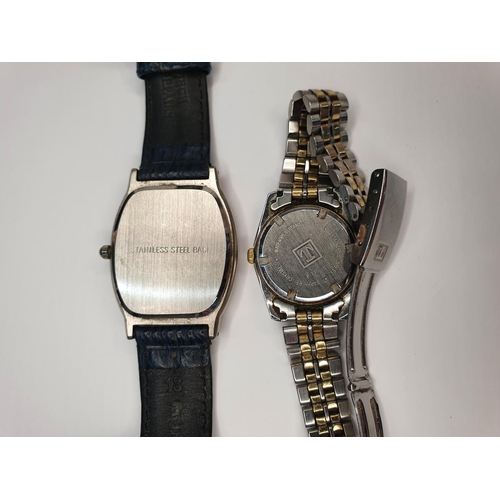 36 - Tissot PR100 wristwatch together with a Sekonda  example (2)