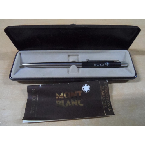 54 - Cased Mont Blanc ball-point pen