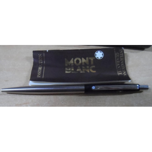 54 - Cased Mont Blanc ball-point pen