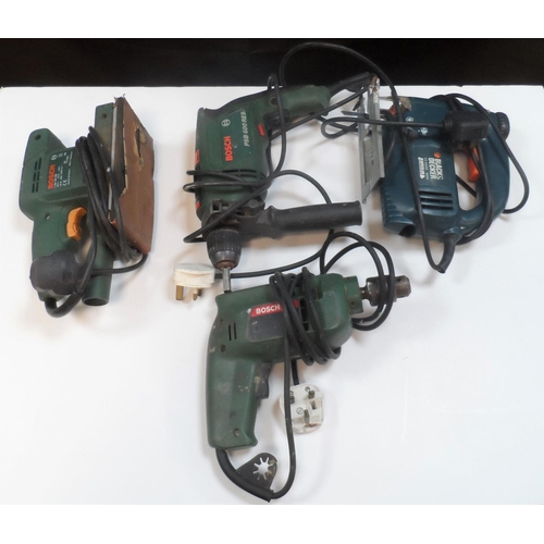 626 - Four Bosch electric power tools (4)