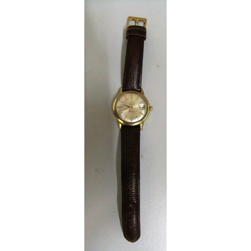 40 - Gents vintage Olma, Swiss made wristwatch with leather strap