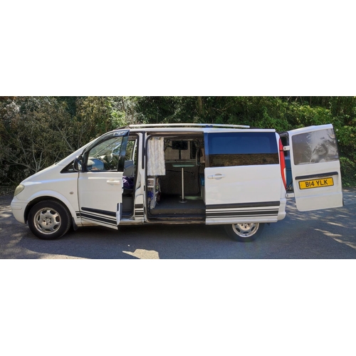 556 - Mercedes vito 109 cdi 2.1 diesel Off grid camper/ day van 2005 (55) Registered Dec 2005, MOT January... 