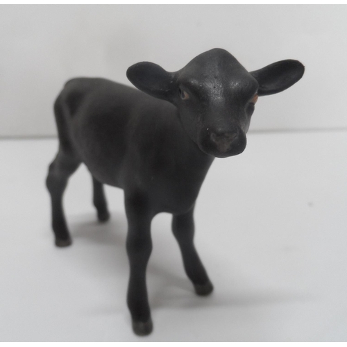 381 - VARY RARE, mat glazed Aberdeen Angus Beswick Calf,

Approx 8 cm long