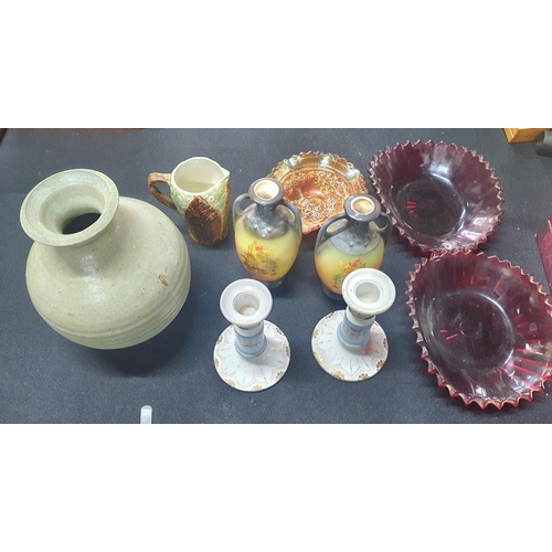 457 - Collection of ceramics and carnival glass (Qty)