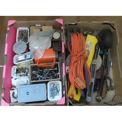 620 - Two boxes of tools and fittings (Qty)