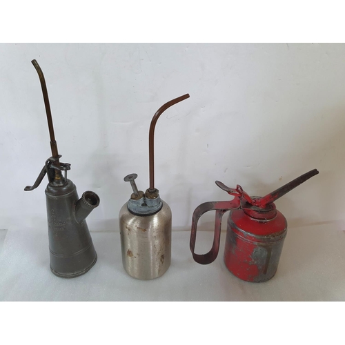 624 - Three early/mid 20thC oil canisters (3)