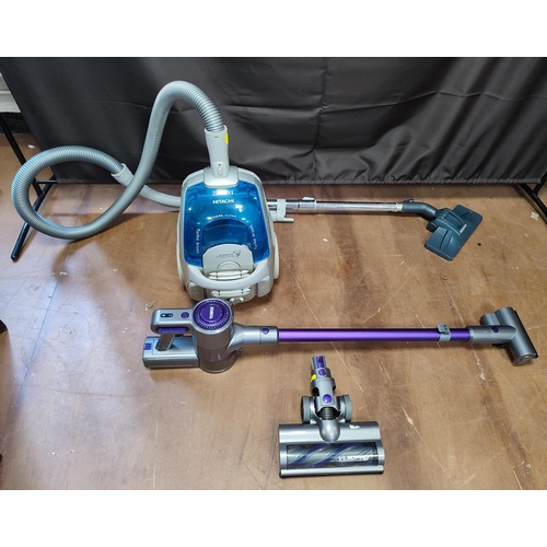 625 - A Tower VL50 Pro pet hair cordless hoover and a Hitatchi Turbo Brush 2200w vacuum (2)