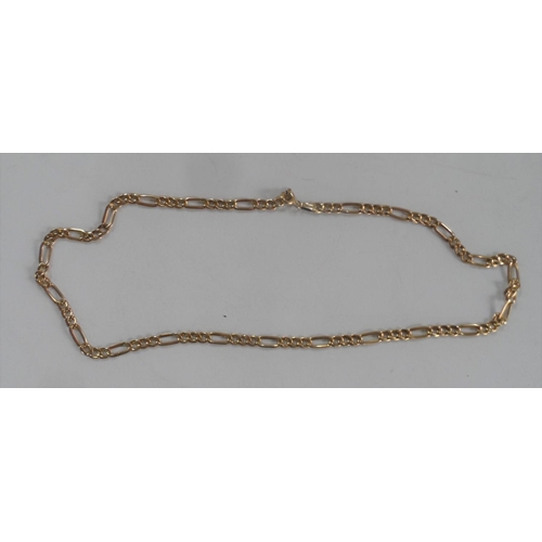 15 - 9ct yellow gold Curb chain necklace,

5.5 grams