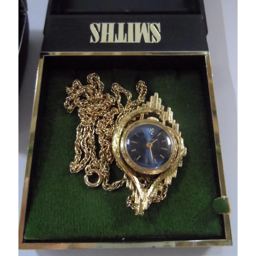 18 - Collection of ladies vintage costume jewellery watches to include a boxed Buler  ring watch, two lad... 