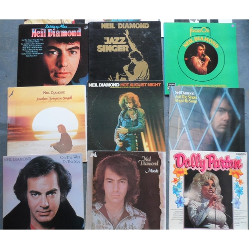 321 - Collection of 1970s LPs to include Elvis, Neil Diamond, Abba etc (Qty)