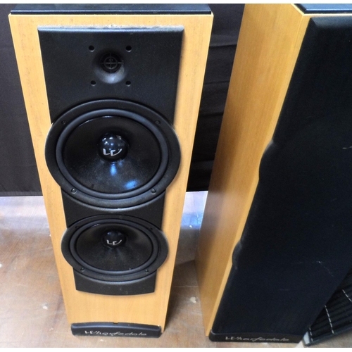 316 - Pair of floor standing Wharfdale speakers (2)