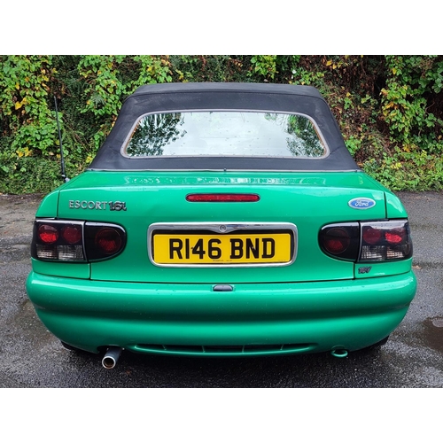 555 - Ford Escort, Petrol, 1.6i, 92,750 miles, 16v, Calypso Karmann cabriolet, 12 months m.o.t, recently s... 