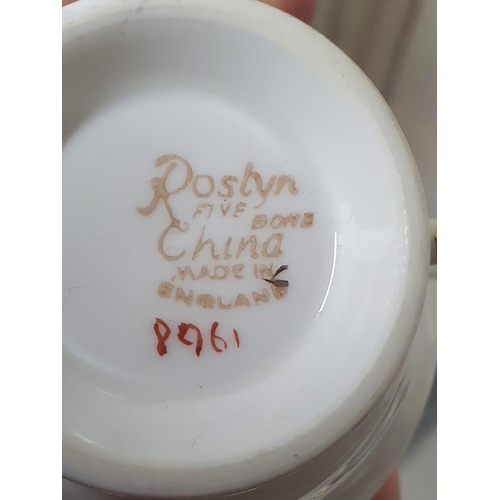 95 - Roslyn china, part vintage tea service