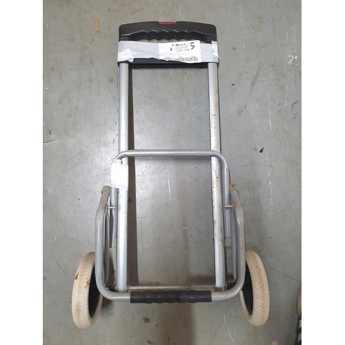 119 - Two wheeled pull-trolley