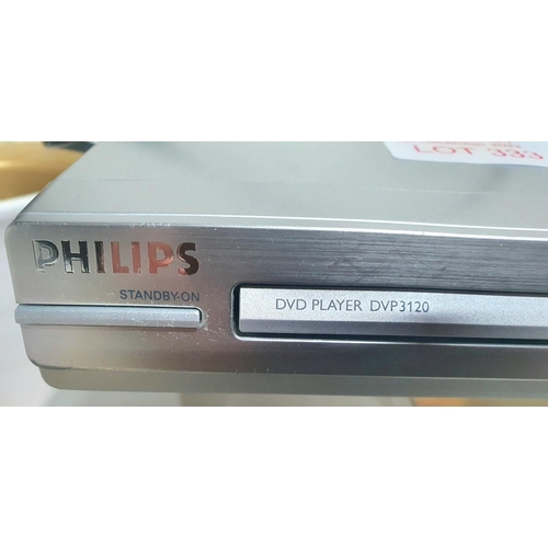 333 - Philips DVP3120 DVD player