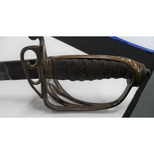 793 - Victorian Cavalry sabre