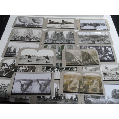 844 - Collection of stereographs from the social history collection (Qty)