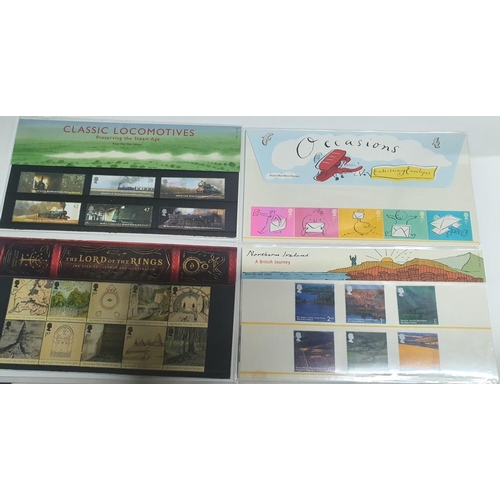 887 - GB 2004 stamp sets (12)