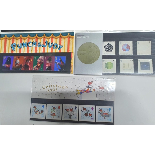 890 - GB 2001 stamp sets (11)