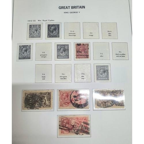 894 - Davo stamp album containing GB 20thC to 1970 stamps