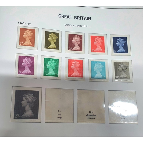 894 - Davo stamp album containing GB 20thC to 1970 stamps