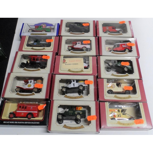 965 - Fifteen boxed Oxford die-cast trucks (15)