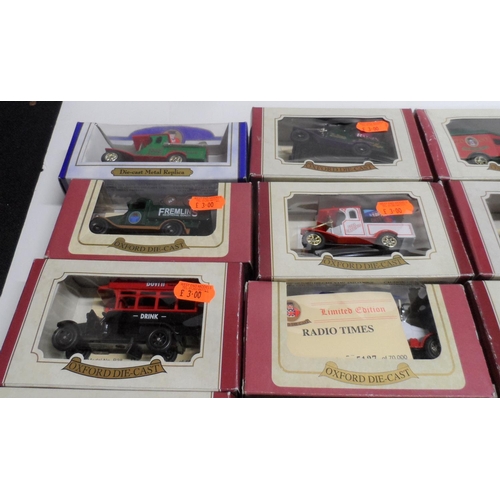 965 - Fifteen boxed Oxford die-cast trucks (15)