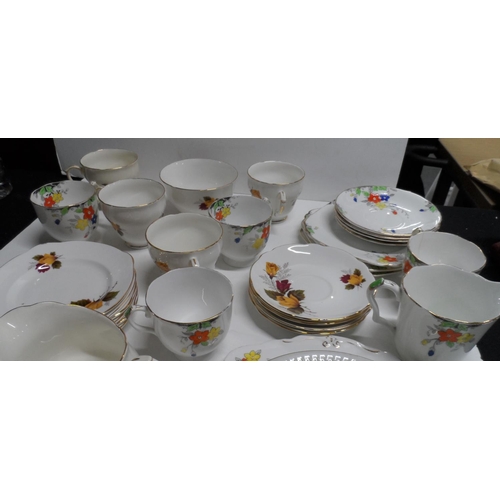 1092 - Large quantity of various part Edwardian Art Deco tea sets (Qty)