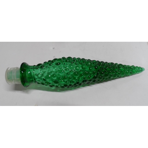 1140 - EMPOLI (Italy) GREEN GENIE BOTTLE DECANTER,

Approx 60 cm tall