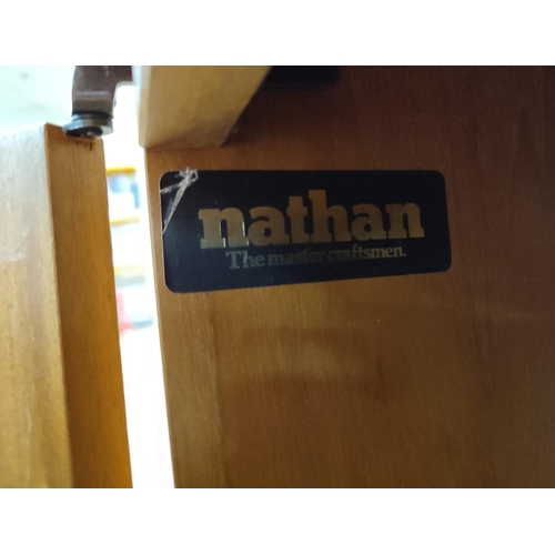 1220 - Nathan corner TV unit together with another (2)