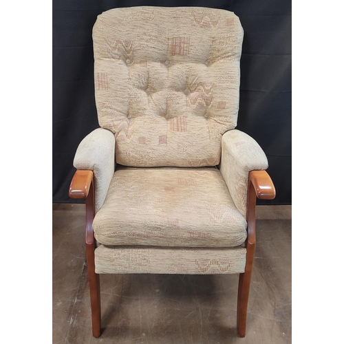 1238 - Modern upholstered armchair