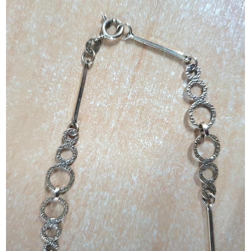 91 - Fine quality, Italian made (full British hallmarks) 9ct yellow gold ladies fancy necklace,

16.4 gra... 