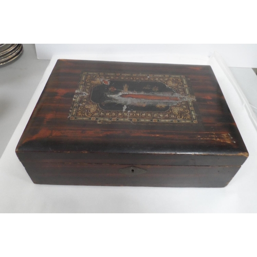 113 - Small (travel) Victorian writing slope