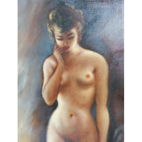 133 - Pierre SOREL (French born 1938) 1960s/70s oil on canvas, 