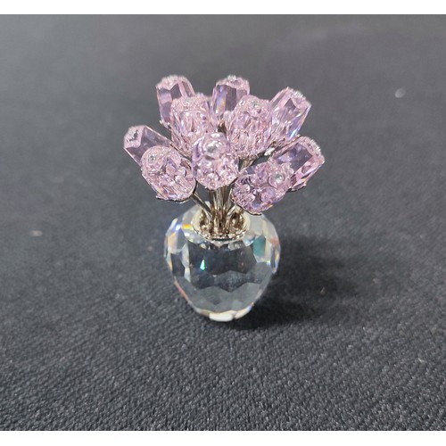 34 - Three Swarovski, boxed, as new, rings together with two other boxed Swarovski items (5)