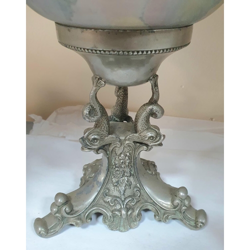 169 - Collection of mainly vintage items to include a finely cast white metal and glass candle holder with... 