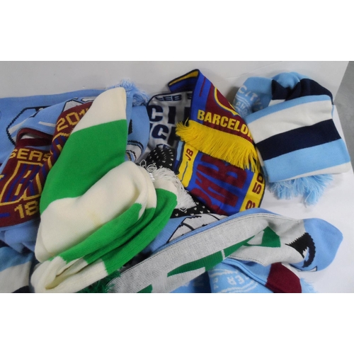 230 - Collection of various Manchester City scarves (Qty)