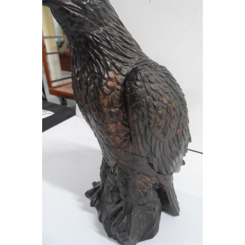 264 - Large, good quality bronzed Eagle,

30 cm tall