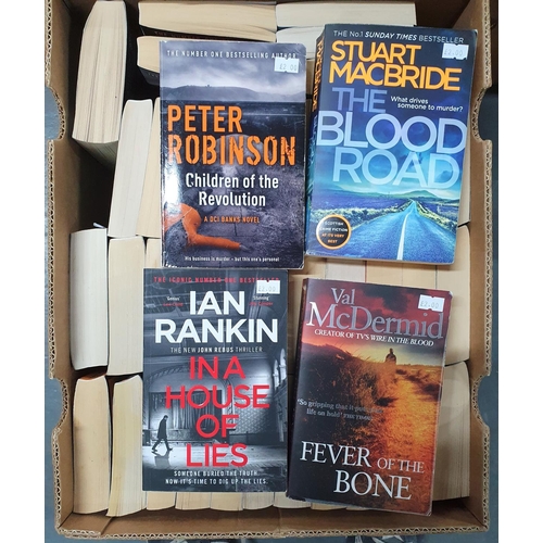 259 - Three boxes of modern, nearly new, paper back books for re-sale including authors  - Martina Cole, L... 