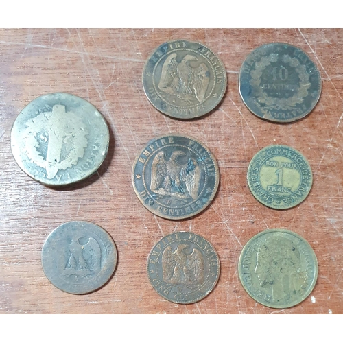 277A - Eight French copper coins, dated between 1792-1938 (8)