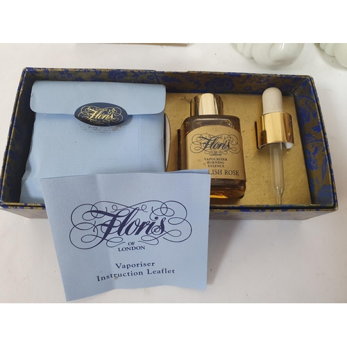 70 - Floris of London, vaporizor set together with a pair of vintage Avon 